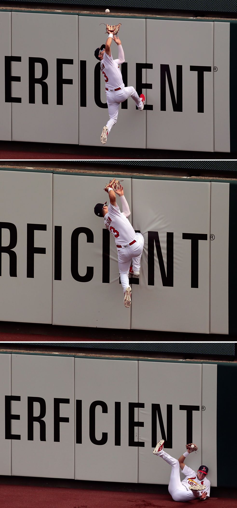 Cardinals sweep Padres with 8-7 victory